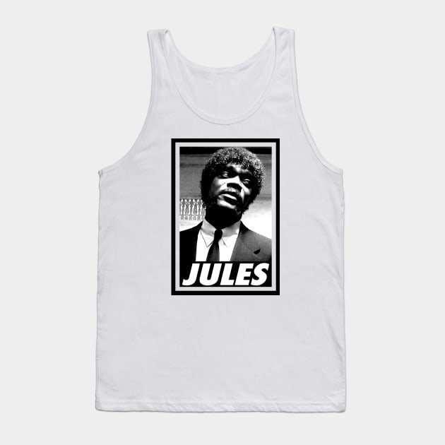 Jules - Portrait retro Tank Top by DoctorBlue